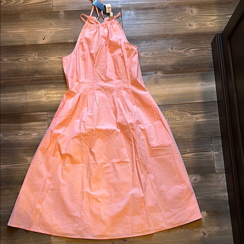 Banana Republic Pink Midi Dress